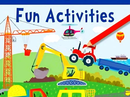 Things That Go Activity Pad Online now