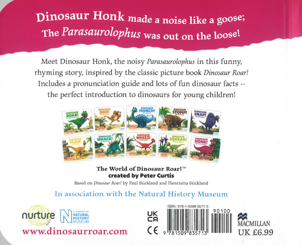 Dinosaur Roar: Dinosaur Honk! The Parasaurolophus Online Hot Sale