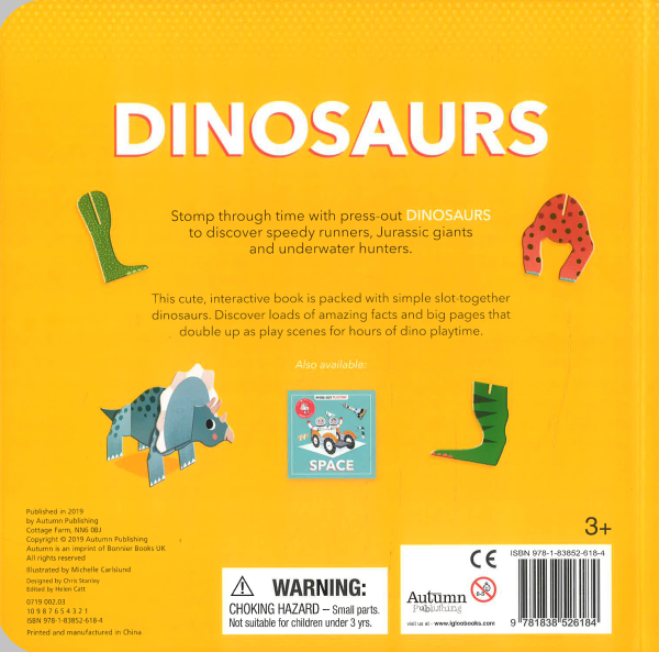 Press Out Playtime: Dinosaurs Discount