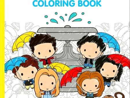 The Official Friends Coloring Book Sale