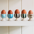 Black Stripes Egg Cup Online now