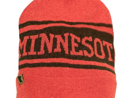 Cirque Minnesota Foundation Blaze Orange Beanie Orange Online