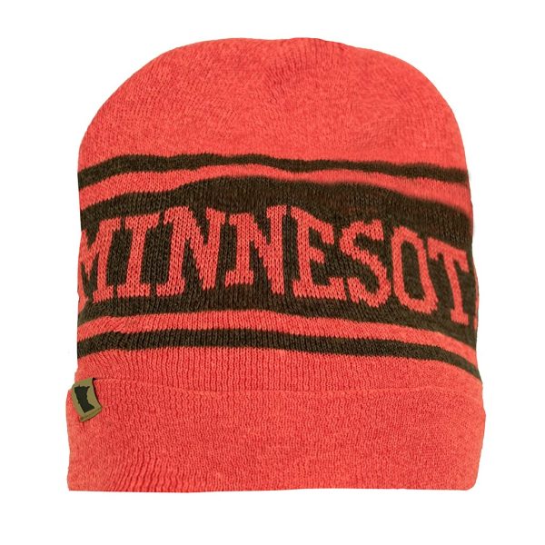 Cirque Minnesota Foundation Blaze Orange Beanie Orange Online