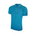 PGA TOUR Men s Knit Polo Line Blue S Discount