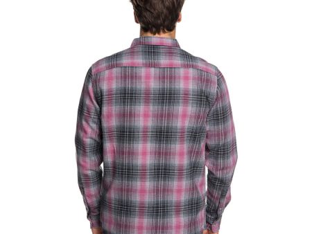 Quiksilver Men s Fatherfly Flannel Long Sleeve Shirt Sale