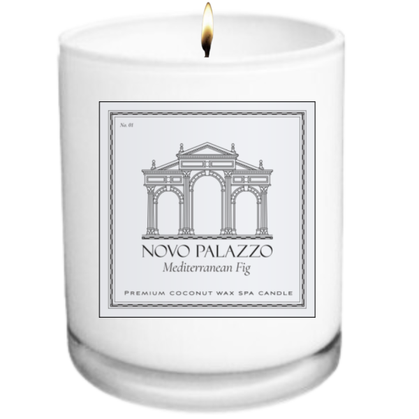 Mediterranean Fig Scented Spa Candle 18oz For Discount