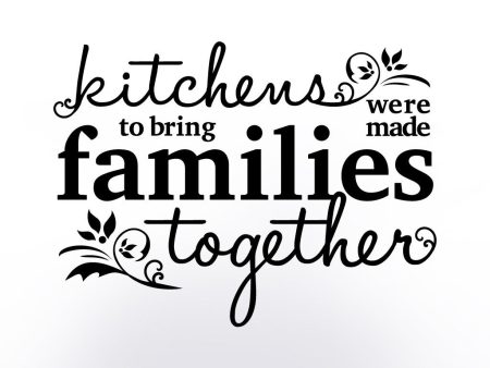 Kitchens bring families together Online Sale