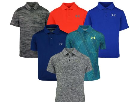 Under Armour Boy s Mystery Polo Shirt Online