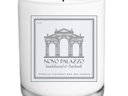 Sandalwood & Patchouli Scented Candle 18oz Online Hot Sale