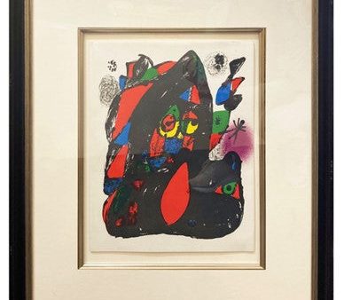 Original Lithograph II by Joan Miro Supply