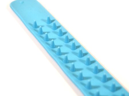 Spikey Slapz Bracelet -Aqua Discount