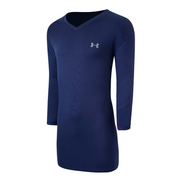 Under Armour Men s Fitted V-Neck Coldgear Long Sleeve Shirt Online now