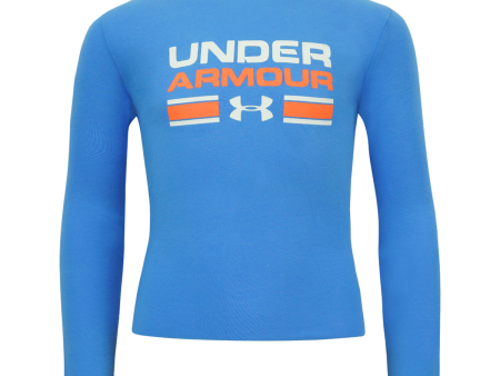 Under Armour Boys  Retro Logo L S Shirt For Discount