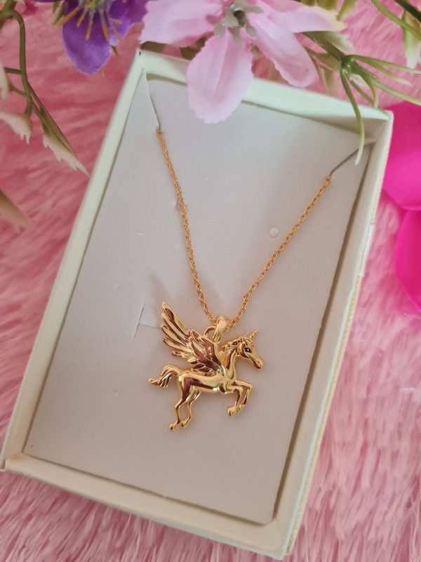 Unicorn Necklace For Sale