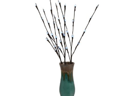 LED Light Branch w Willow in Vase For Discount