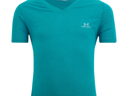 Under Armour Girl s Sportstyle V-Neck T-Shirt Online Sale