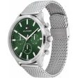 Men s Watch Tommy Hilfiger 1683474 Green Silver Fashion