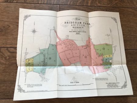 Bridgman Farm, Abinger 1927 Sales Map Sale