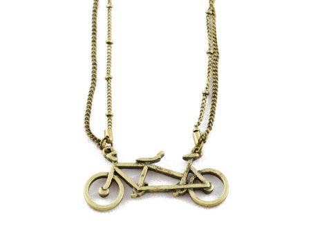 Bicycle Necklace For Sale