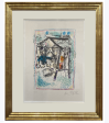 The Artist At The Village by March Chagall Discount