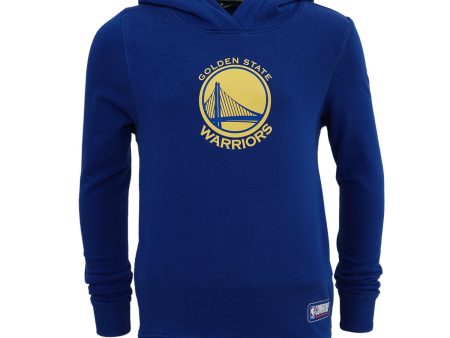 Under Armour Boy s NBA Combine Sweatshirt GSW Blue XS For Cheap