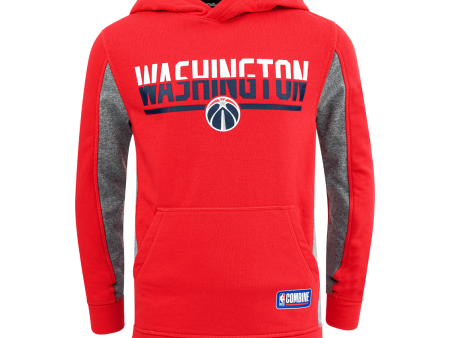 Under Armour Boy s NBA Combine Sweatshirt Washington Red M Hot on Sale