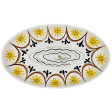 Collagerie X Villa Bologna Pottery Large Scalloped Oval Platter For Discount