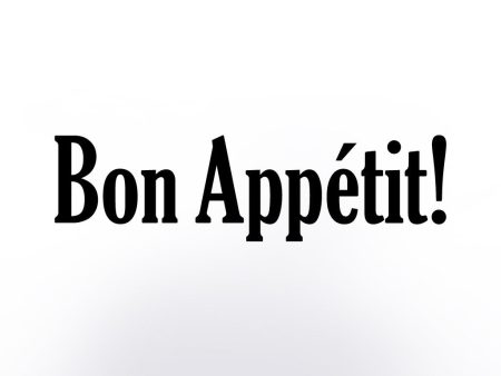 Bon Appetit Sale