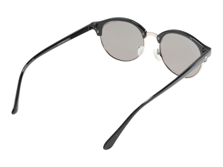 Clubmaster Sunglasses Black Gold Hot on Sale