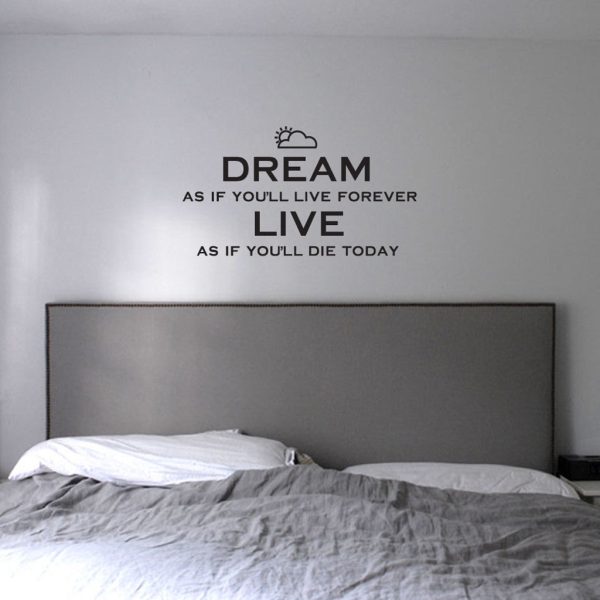 Dream as if you ll live forever Hot on Sale