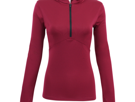 Under Armour Women s Swift Mock Jacket Black Currant S Online Sale