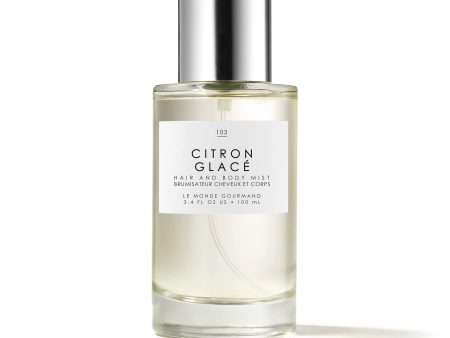 Citron Glace - Fragrance Perfume Spray for Body and Hair - Travel Size Supply