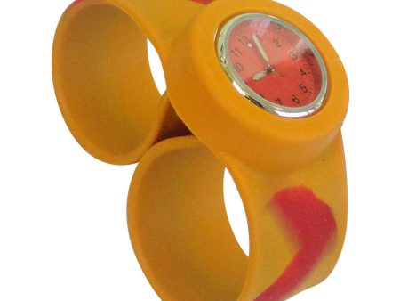 Silly Slapz Slap Watch - Tie Dye Fiery For Discount