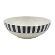 Large Black Stripes Bowl Supply