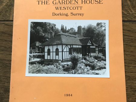 The Garden House, Westcott, Surrey 1964 Sales Particulars Supply