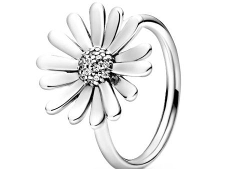 Ladies  Ring Pandora DAISY PAVE - RING - SIZE 52 Hot on Sale