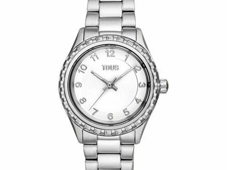 Men s Watch Tous 3000134200 White Silver Cheap