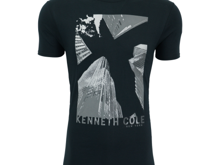 Kenneth Cole Reaction Men s City Sky Crew T-Shirt Hot on Sale