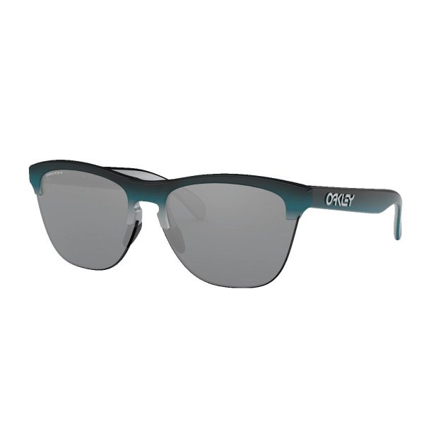 Oakley Frogskins Lite Splatterfade Collection Sunglasses Black Teal Fade PRIZM Black Online Hot Sale