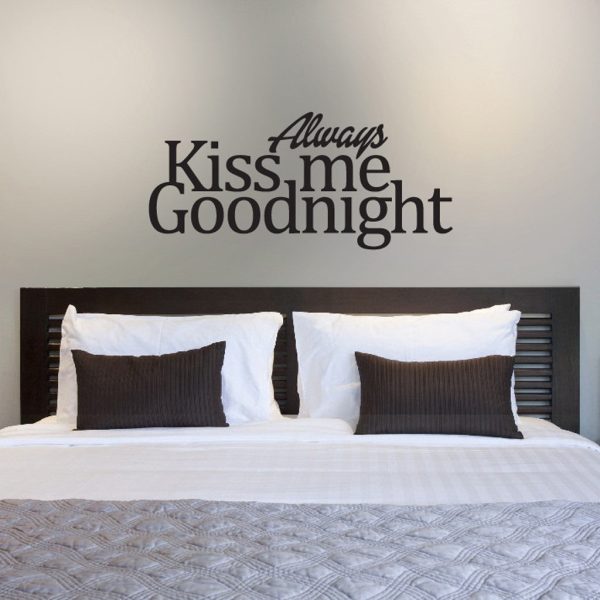 Always Kiss Me Goodnight For Sale