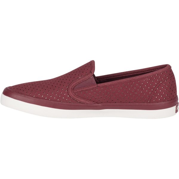 Sperry Women s Seaside Perforated Varsity Shoes Online