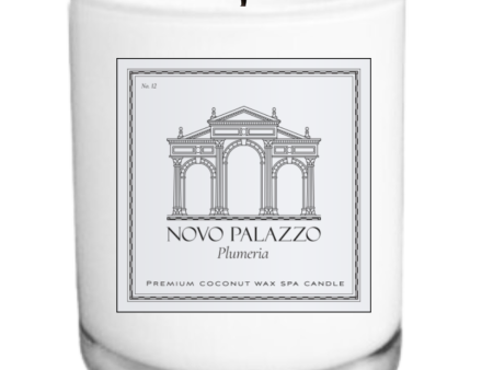 Plumeria Scented Candle 18oz on Sale