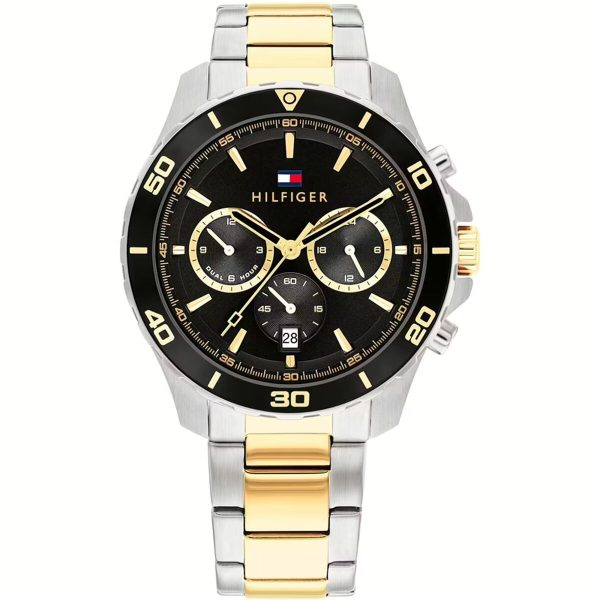 Men s Watch Tommy Hilfiger 1692184 Black Supply