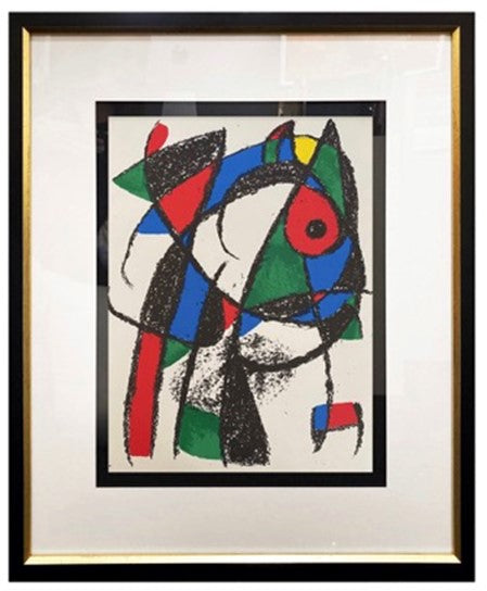 Original Lithograph I by Joan Miro Cheap