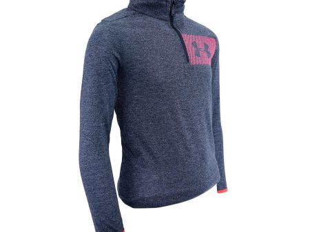 Under Armour Boys  Heatgear Threadborne 1 4 Zip Pullover For Discount