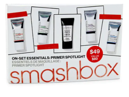 Smashbox 5-Piece On-Set Essentials Makeup Primer Spotlight Set For Cheap