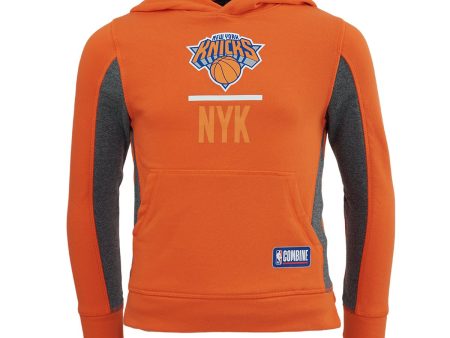 Under Armour Boy s NBA Combine Sweatshirt Knicks Orange XS For Discount