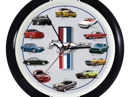 13  History of Mustang Clock Online Sale