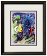 Profile and Red Child by Marc Chagall For Cheap