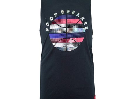 Under Armour Girl s Hoop Breaker Sleeveless Shirt Black M Fashion